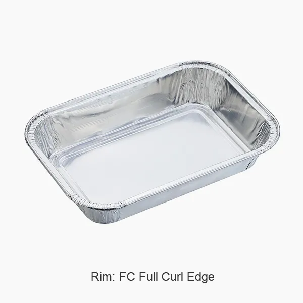 এয়ারলাইন অ্যালুমিনিয়াম ফয়েল খাবার ট্রে